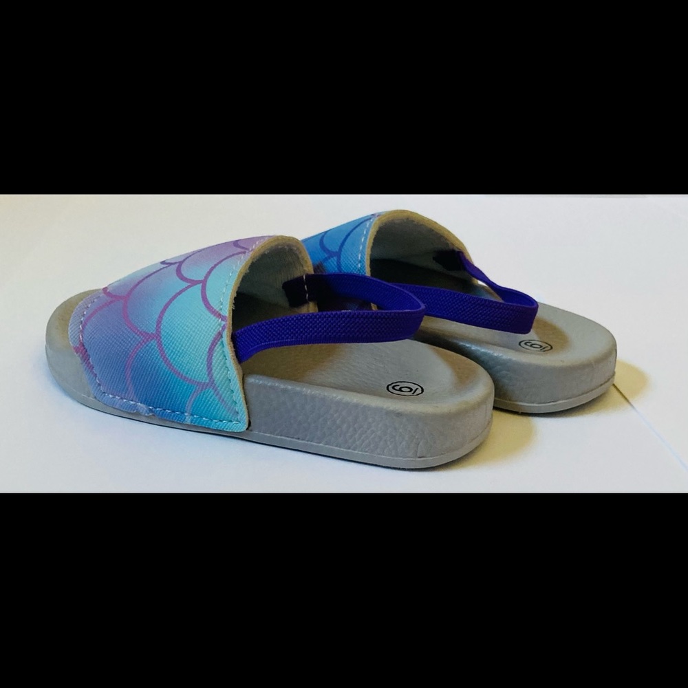 Mermaid flip flops